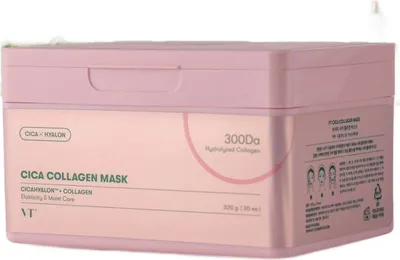 Obrázek produktu pro VT COSMETICS CICA COLLAGEN MASK 30ea - Hydratační kolagenová maska