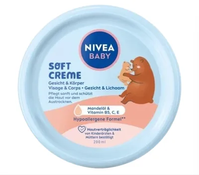 Zdjęcie produktu dla NIVEA BABY 80529 NIVEA BABY SOFT Babycreme 200,0 ml