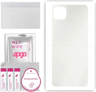 Produktbild von apgo Rückseite Schutzfolie, Matt, kompatibel mit Samsung Galaxy A22 5G, Hinten Hydrogel-Displayschutzfolie mit Positionierhilfe, kratzfest, einfache Montage