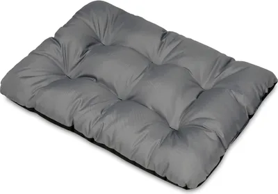 Produktbild von Hundebett Hundekissen Hundematratze Tierbett für Kleine, Mittlere und Grosse Hunde - Wasserdicht, Waschbar - Größe M - Grau
