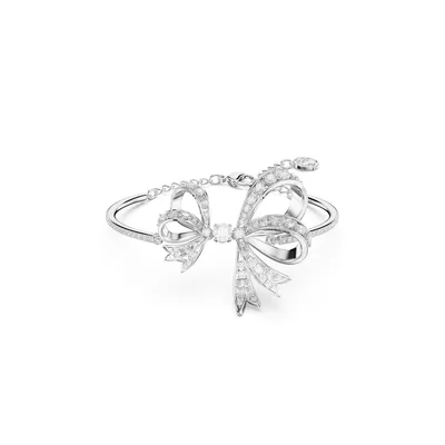 Produktbild von SWAROVSKI Damen Armreif Hyperbola Weiß Rhodium Plated 5647563