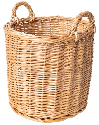 Productafbeelding van Creative Home Heldere Rieten Mand, 26 x 26 x 30 cm, Natuurlijke