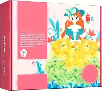 Produktbild von Kreatívne látkové puzzle pre tvorivé deti (10 dosiek), Puzzle, Kreatívne hračky pre deti od 3 rokov - FABRICITY