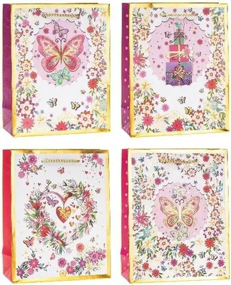 Image de Sac décoratif 18x23x8 mix ROZETTE