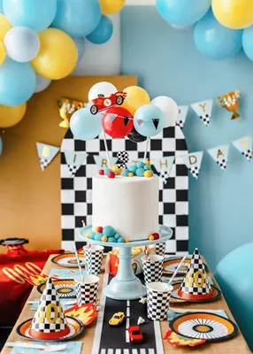 Zdjęcie produktu dla PartyDeco SP33-96, Wielobarwny, Papier, Wzór, 330 mm, 330 mm, 16,5 cm