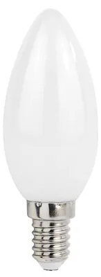 Produktbild von Spectrum LED-Kerzenlampe E14 - 5,5 W - 230 V - 610 Lumen - 2700 K Warmweiß - Ø 35 mm - Für Kronleuchter, Wandlampen oder Stimmungsbeleuchtung