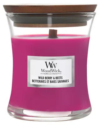 Produktbild von WoodWick Duftkerze im Sanduhrglas, Wild Berry & Beets, Brenndauer bis zu 20 Stunden