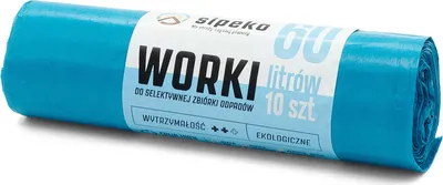 Obrázok produktu pre Vložky do koša 60 l modré LDPE a'10 ks