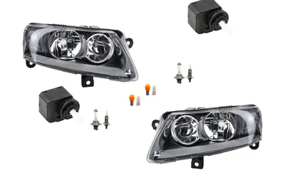 Produktbild von Scheinwerfer passend für Audi A6 4F 05/04-09/08 Leuch. Links Rechts + Stellmotor 4F0941003DL 4F0941003A 4F0941004DL 4F0941004A 8292001 1K694129 Johns
