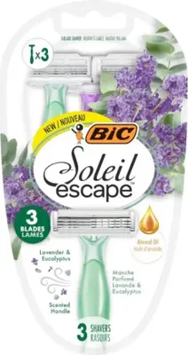 Immagine prodotto di Bic Soleil Escape Lama depilatoria/ 3 pz