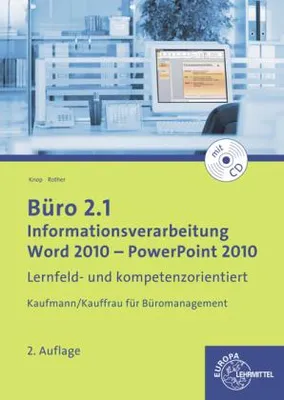 Produktbild von Büro 2.1 - Informationsverarbeitung, Word 2010 - PowerPoint 2010