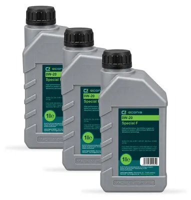 Produktbild von Motoröl Multipack 3x1 Liter 0W-20 C5/C6 SP ECANIS Special F für diverse PKW