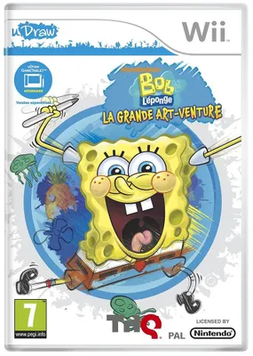 Zdjęcie produktu dla THQ SpongeBob SquigglePants, karta pamięci Nintendo, promocja, E (wszystkie kategorie wiekowe)