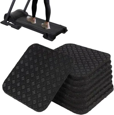 Immagine prodotto di Tappetini Premium Loopmat per attrezzi da palestra - Tappetini antiscivolo per pavimenti in legno