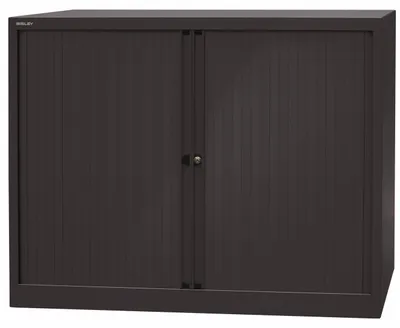 Produktbild von Bisley Rollladenschrank EuroTambour - Farbe: Schwarz