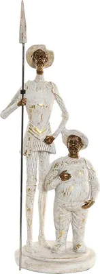 Obrázek produktu pro Dekorativní figurka Home ESPRIT White Gold 9 x 8 x 25 cm