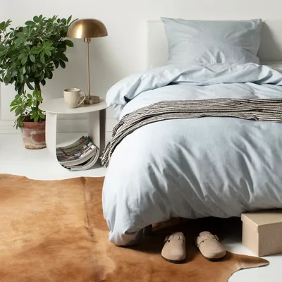 Produktbild von Cinderella Bettbezug Lyn - Baumwolle - 140x200/220 cm - Light Grey