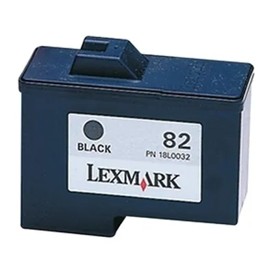 Produktbild von Lexmark #82 Black Print Cartridge, Schwarz, Tintenstrahl, 70 x 38 x 98 mm, 0,06 g, 4032 Stück(e)