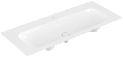 Immagine prodotto di Villeroy & Boch Finion lavabo armoire, sans trop-plein, 1 trou pour robinet, 1200x500mm, 4164C2R1, 4164C2R1