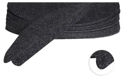 Produktbild von Treppenteppich Paris Anthrazit 25cmx65cm - Vica