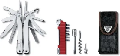 Produktbild von Swiss Tool Spirit X Plus Ratchet, silber