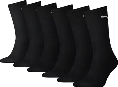 Produktbild von 6er Pack PUMA Sport Cush Crew Sportsocken black 35-38