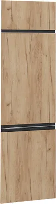 Produktbild von Küchenfront Vicco R-Line Goldkraft Eiche 59.6 x 196 cm Möbelfront für den Kühlumbauschrank, Model 39531
