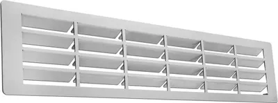 Produktbild von Sockelschutzgitter 3083 500-ER Länge 500 mm Breite 100 mm Edelstahl