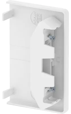Produktbild von OBO GK-E70110RW Endstück 70x110mm PVC ** reinweiß RAL9010 6274370