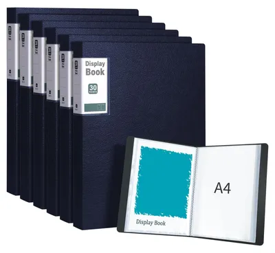 Obrázok produktu pre Sada 6 prezentáciových priečinkov formátu A4 s 30 obálkami