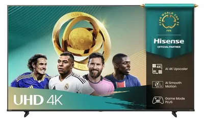 Produktbild von Hisense 85A6Q QLED-Fernseher, 85 Zoll (215 cm), 4K UHD, Smart TV, , schwarz