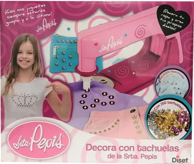 Obrázok produktu pre Diset 46789 Srta Pepis Craft Set zdobenie s nitmi Zdobiaci stroj s nitmi a šablónami
