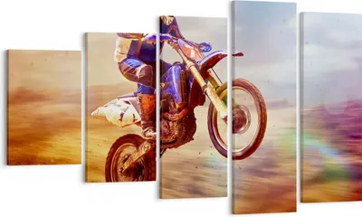 Produktbild von Bild auf Leinwand - Leinwandbild - Motor Sport Helm - 100x60cm - Wand Bild - Wanddeko - Wandbilder - Leinwanddruck - Bilder - Kunstdruck - Wanddekoration - Leinwand bilder - Wandkunst - EG100x60-3881