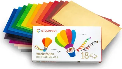 Produktbild von Stockmar Sortiment 18 Farben 200x100mm