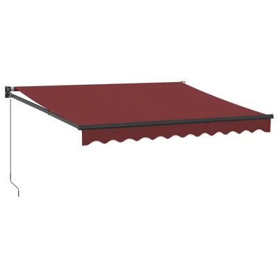 Produktbild von Markise Manuell Weinrot 300x250 cm