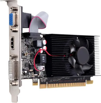 Zdjęcie produktu dla GT610 1GB DDR3 Graphics 64Bit 810MHz Gaming Card VGA DVI Port z cichym wentylatorem chłodzącym