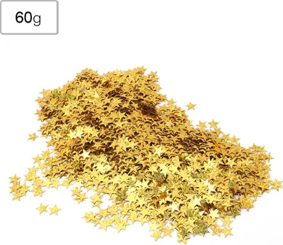 Image de 4000 pièces de 10 mm de confettis de table en PVC pour Noël, mariage, anniversaire, fête, décoration, or