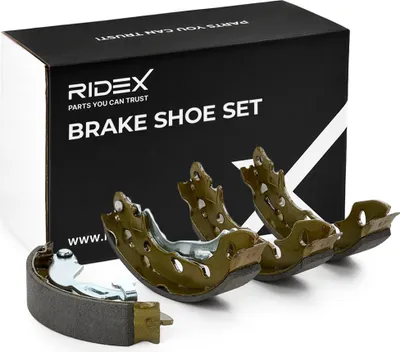 Produktbild von RIDEX Bremsbackensatz Trommelbremse Hinten für FIAT PANDA (169) 70B0349