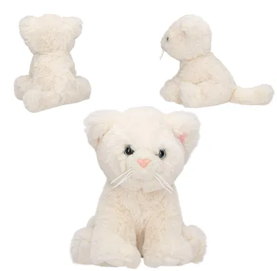 Produktbild von DEPESCHE TOPModel Plüsch Katze weiß 16cm