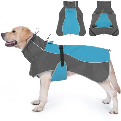 Immagine prodotto di Gilet impermeabile per cani con strisce riflettenti