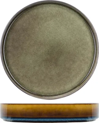 Produktbild von Cosy & Trendy Tiefe Teller / Pastateller - Quintana Green ø 23 cm / H 4,3 cm - 4 Stück