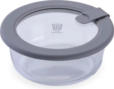 Produktbild von Chefkoch trifft Fackelmann Vorratsdose aus Glas 400 ml  Perfekt für Küche und Haushalt, mikrowellen- und backofengeeignet