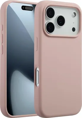Immagine prodotto di Custodia in silicone liquido Accezz con MagSafe iPhone 17 Pro - Rosa