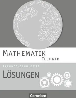 Obrázek produktu pro Mathematik Fachhochschulreife Technik. Lösungen zum Schülerbuch