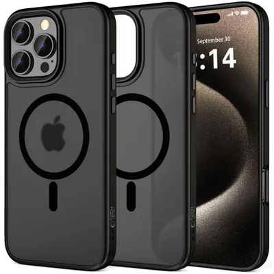 Zdjęcie produktu dla Tech-Protect MagMat Magsafe iPhone 16 Pro czarny matowy