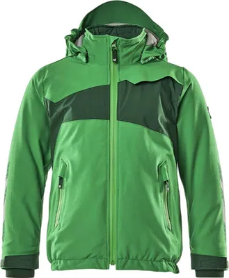 Produktbild von Mascot MASCOT® ACCELERATE Winterjacke für Kinder mit CLIMASCOT-Futter, atmungsaktiv, wind- und wasserabweisend Gr. 116 grasgrün/grün