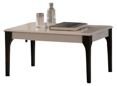 Produktbild von Couchtisch Kaffeetisch Sofatisch Beistelltisch Holz Beige Tisch Design