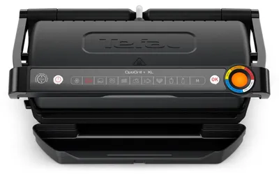 Obrázok produktu pre Tefal Optigrill+ XL GC727810, Čierna, Kov, Obdĺžnikový, Tlačidlá, 800 cm², 400 x 200 mm