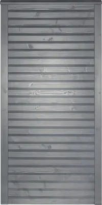 Produktbild von Zaun Teilelement Konsta Diamond 90 x 180 cm basaltgrau
