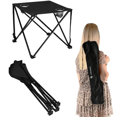Obrázok produktu pre Kovový kempingový stôl Rolling Table Skladací stôl Záhradný stôl Skladací